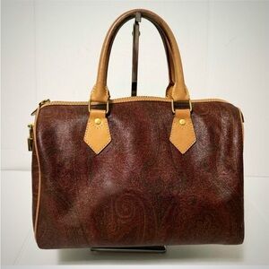 Authentic Etro Boston Bag Excellent